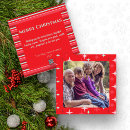Search for double sided christmas cards Red