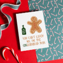 Search for funny gingerbread man christmas cards Cute