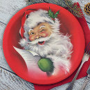 Search for vintage santa claus plates Retro