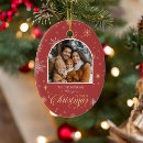 Search for red and gold christmas tree decorations Modern elegant