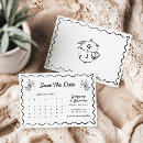 Search for doodle save the dates Quirky