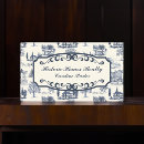 Search for license business cards Blue