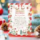 Search for welcome back invitations Elf arrival letter
