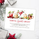 Search for martini christmas invitations Whimsical