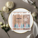 Search for baby its cold outside napkins Rustic