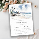 Search for palm tree anniversary party invitations Modern elegant