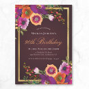 Search for elegant modern floral invitations Gold