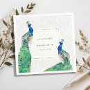 Search for peacock napkins Watercolor