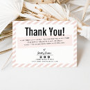 Search for blush thank you cards Pretty