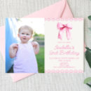 Search for bows are in birthday invitations Girl