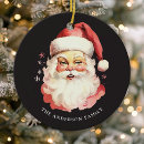 Search for black santa christmas tree decorations Retro