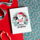 Search for cartoon cow christmas cards Animal