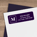 Search for initial name return address labels Classic
