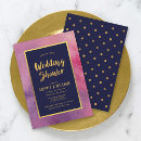 Search for purple shower wedding invitations Elegant