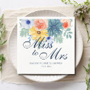 Search for miss to mrs napkins Watercolor