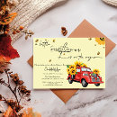 Search for red vintage truck invitations Floral