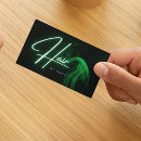 Search for neon green business cards Stylish