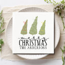 Search for christmas trees napkins Festive