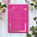 Search for pink moon baby shower invitations Twinkle twinkle little star