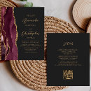 Search for black red gold wedding invitations Trendy