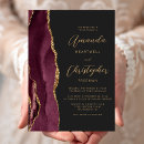 Search for red black wedding invitations Chic