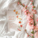 Search for sunset bridal shower invitations Calligraphy