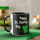 Search for irish shamrock mugs Happy