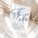 Search for rustic nautical wedding invitations Navy blue
