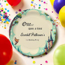 Search for enchanted forest paper plates 1st birthday