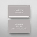 Search for neutral business cards Elegant