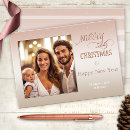 Search for blush pink christmas cards Chic