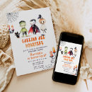 Search for costume birthday invitations Spooktacular