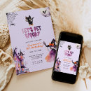Search for witch birthday invitations Cute