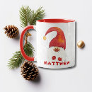 Search for christmas gnome mugs Santa