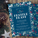 Search for foil christmas invitations Green