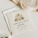 Search for little pumpkin napkins Watercolor floral