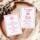 Search for funky wedding invitations Illustrated