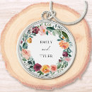 Search for antique rose key rings Bride
