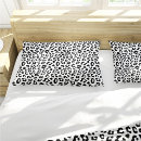 Search for leopard pillowcases Black and white