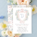 Search for blue crown invitations Elegant