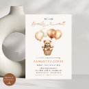 Search for we can bearly wait baby shower invitations Boho