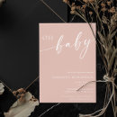 Search for baby pink baby shower Calligraphy script
