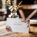 Search for autumn place cards Pumpkin