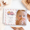 Search for pink gingham invitations Baby girl