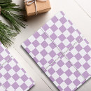 Search for purple plaid wrapping paper Geometric
