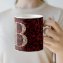 Search for red floral mugs Girly