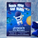 Search for reach for the stars invitations Over the moon