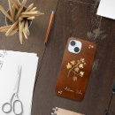 Search for leather leaf iphone cases Gold
