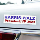 Search for president vice president bumper stickers Democrat