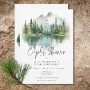 Search for pine tree bridal shower invitations Outdoor